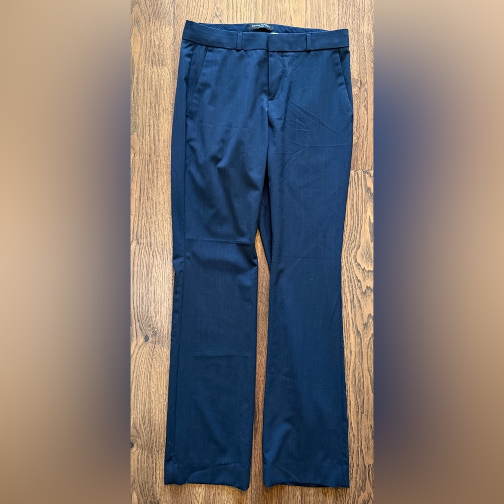 Banana Republic Wool Logan Trousers Regular 0